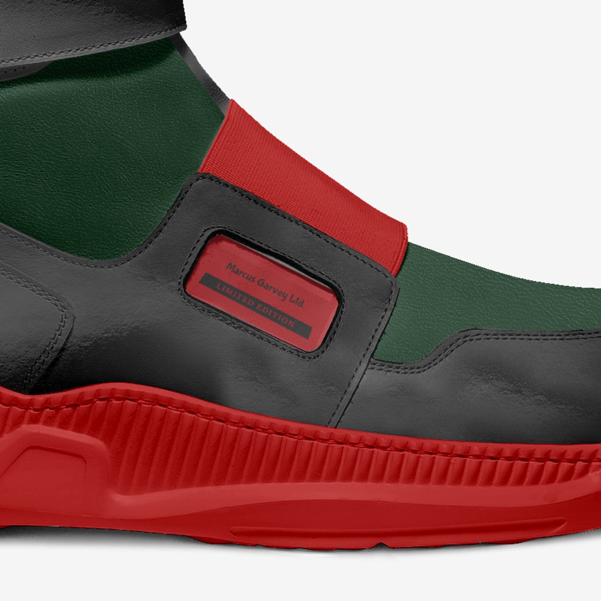 Marcus Garvey Ltd. custom made in Italy shoes by Ronald Roberts | Detail view