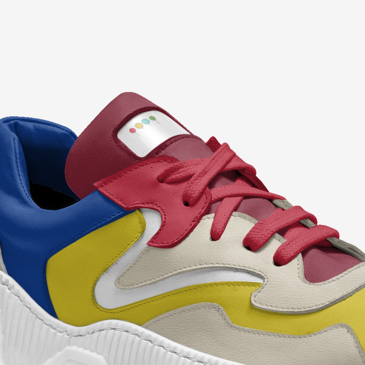 Nam Nam custom made in Italy shoes by Luzuko Swartbooi | Detail view