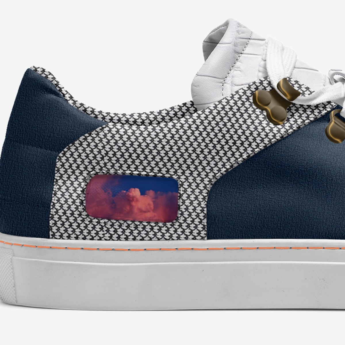 Phobia custom made in Italy shoes by Eugene Kidd | Detail view