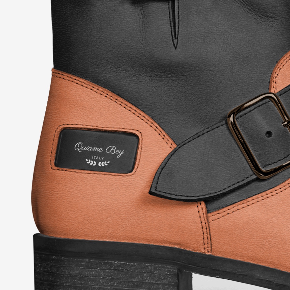 Quiame Bey custom made in Italy shoes by Quiame Bey | Detail view