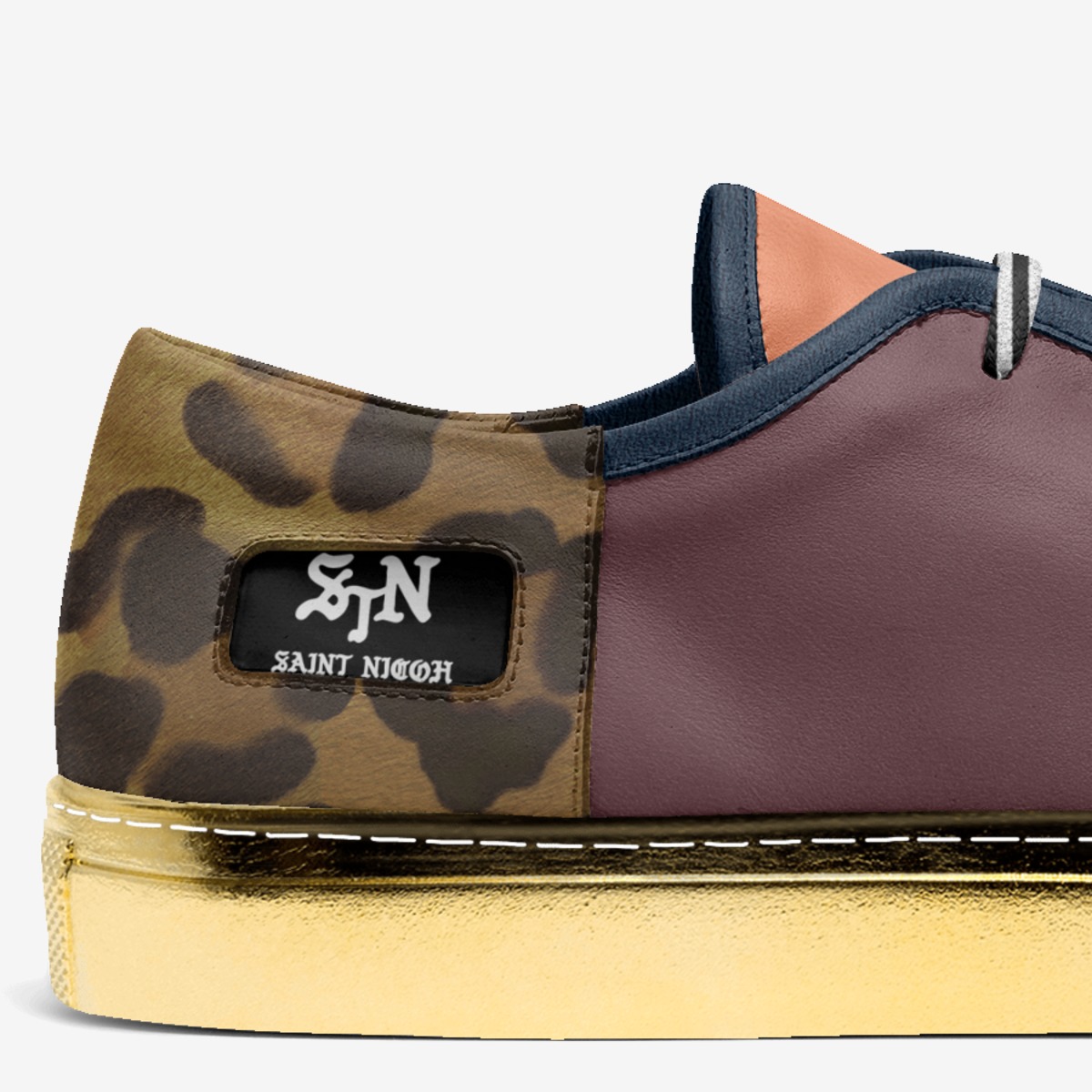 UNO DE ORO custom made in Italy shoes by Saint Nicoh | Detail view