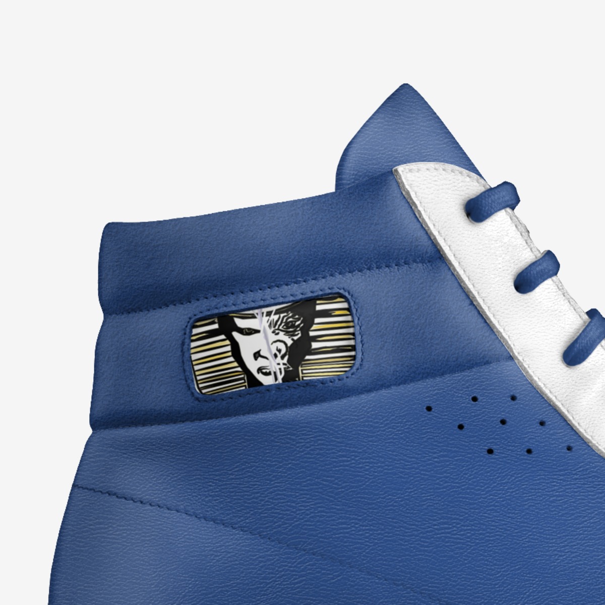 Gknight custom made in Italy shoes by Jamahrae Henderson | Detail view