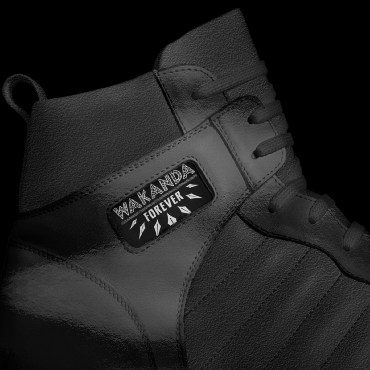 Wakanda Forever A Custom Shoe concept by Shawn Mcnair
