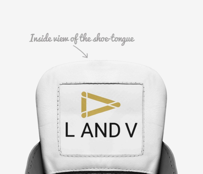 LUIS and VINS custom made in Italy shoes by Cacace | Tongue view