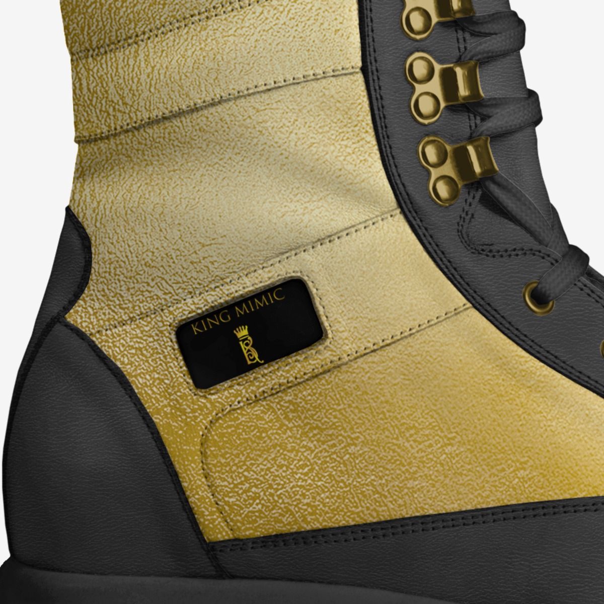 KING MIMIC custom made in Italy shoes by T.michelle Roberts | Detail view