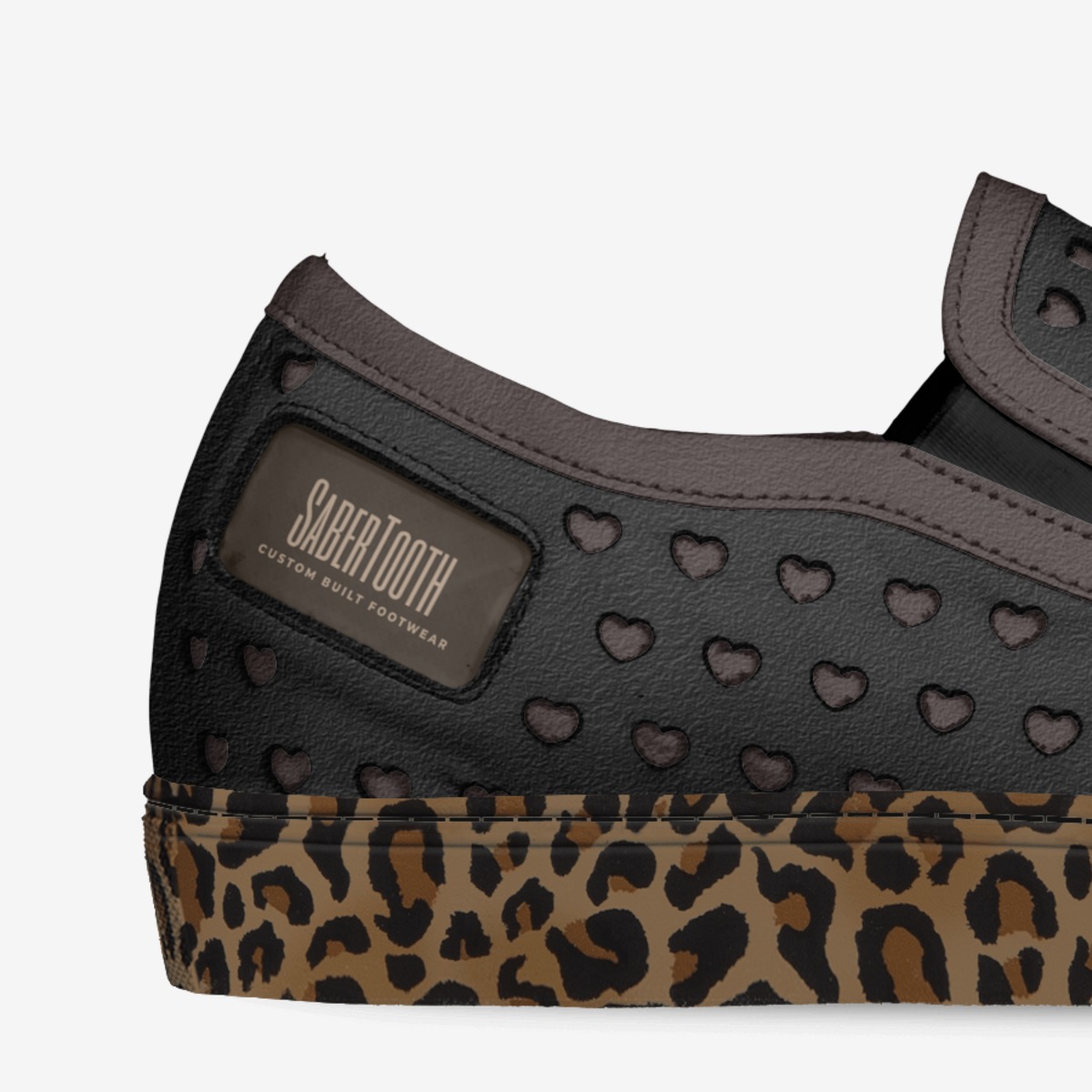 SaberTooth  custom made in Italy shoes by Ronald Roberts | Detail view