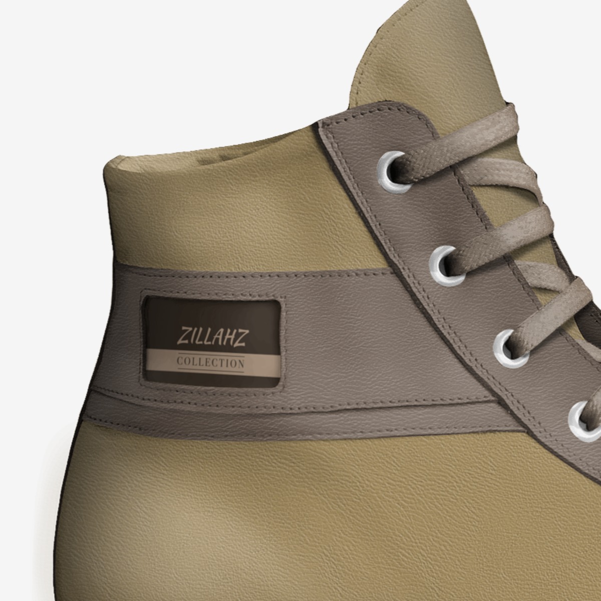 ZILLAHZ custom made in Italy shoes by Lachelle Wong | Detail view