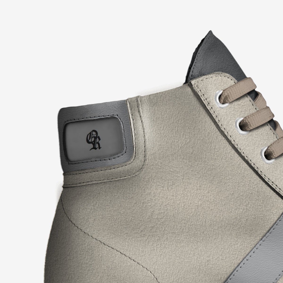 OR High Rise custom made in Italy shoes by Oscar Raphael | Detail view