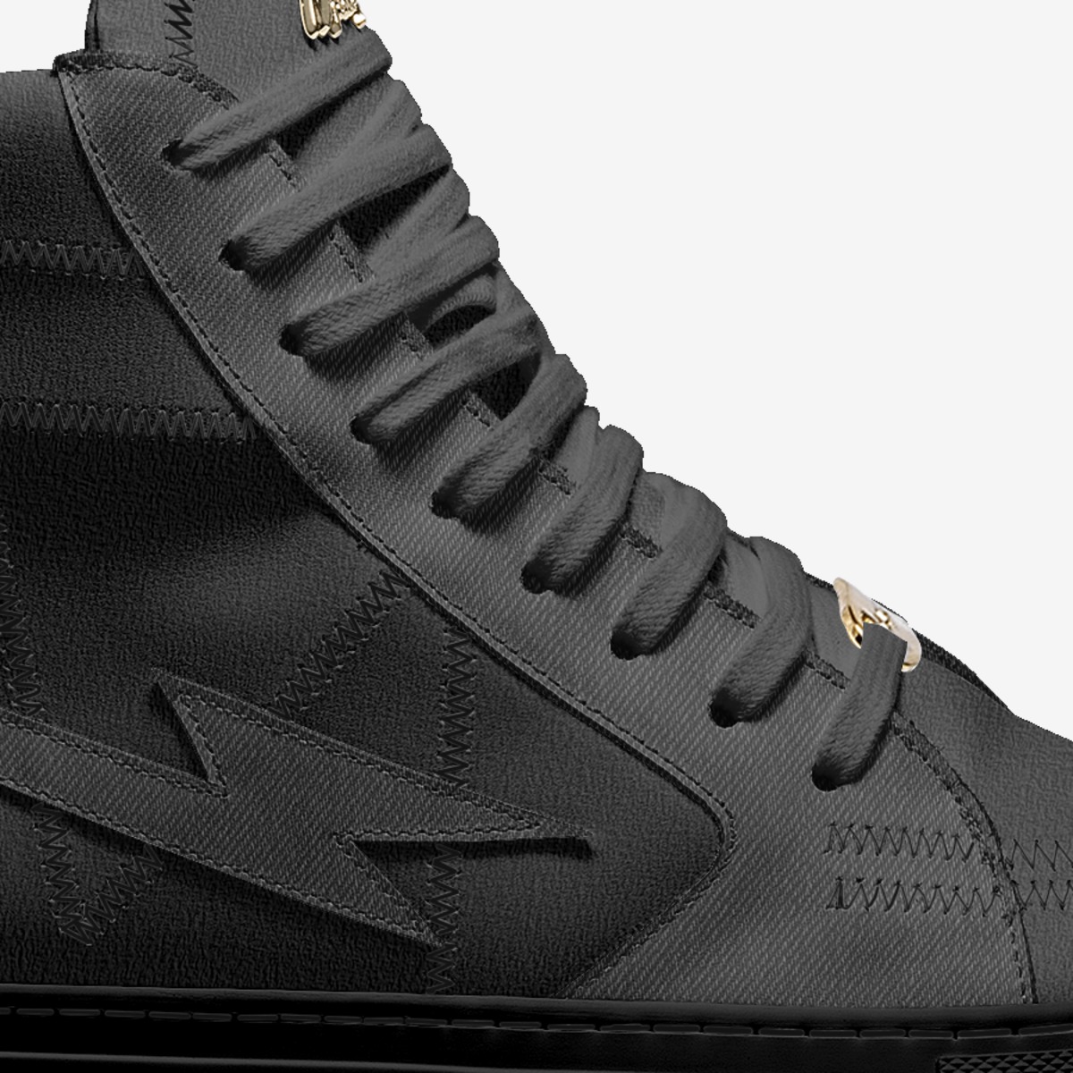 Moneyatti Rebel 01 custom made in Italy shoes by Moneyatti Brand | Detail view