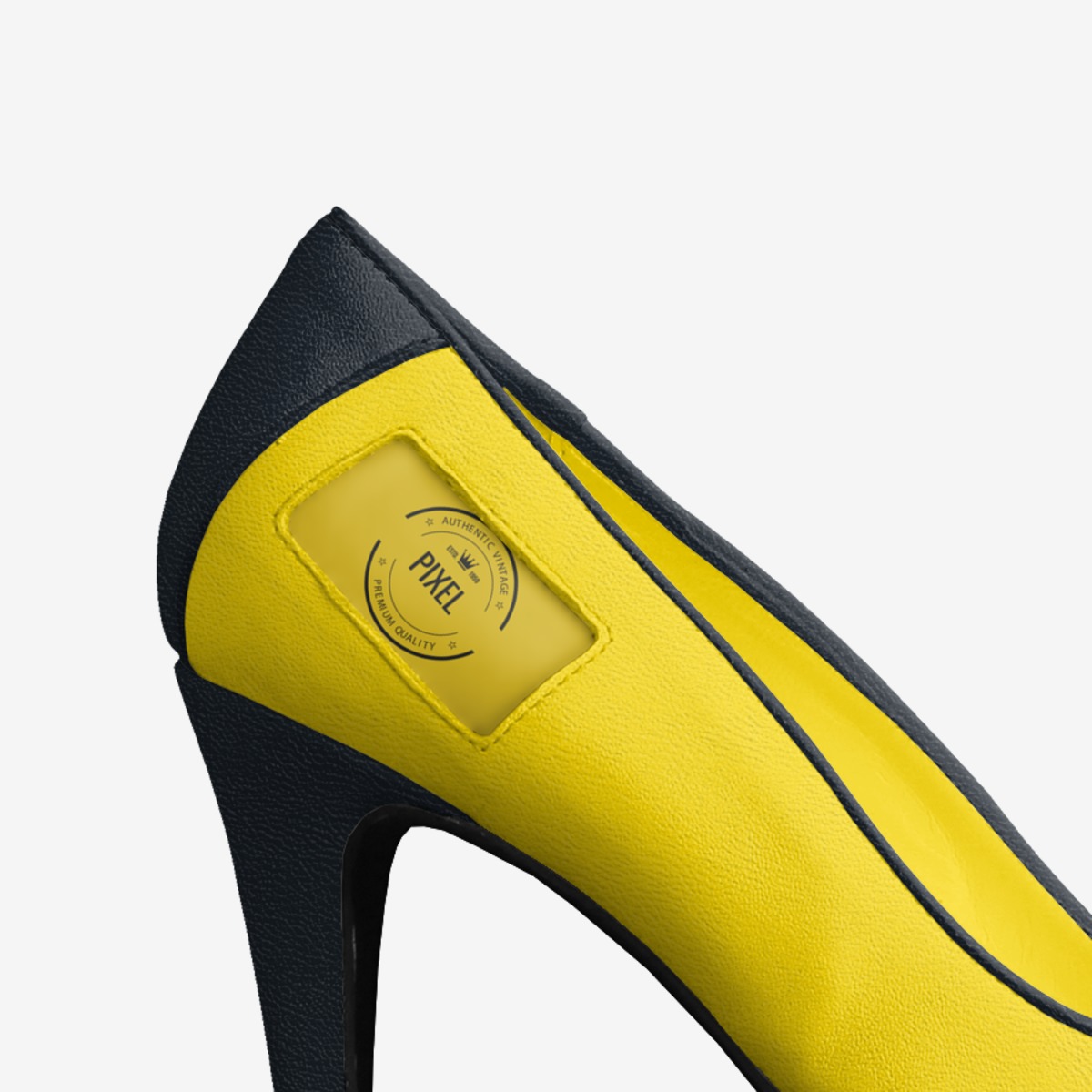 Pixel  custom made in Italy shoes by Isabella Harrison | Detail view