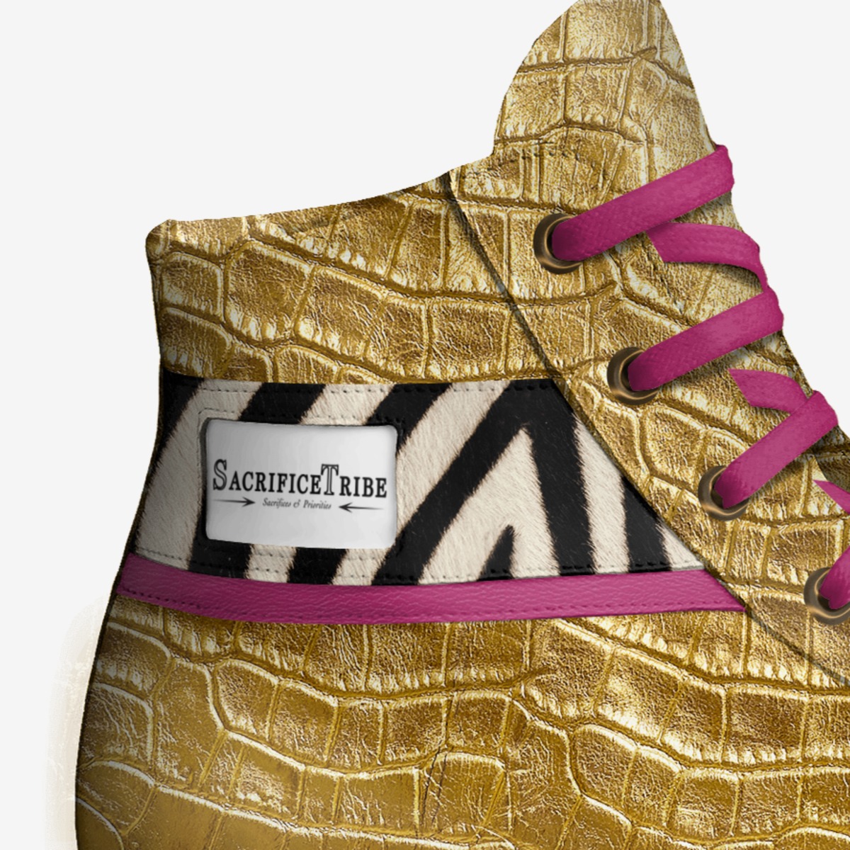 Lost & Found  custom made in Italy shoes by La Ray Brison | Detail view