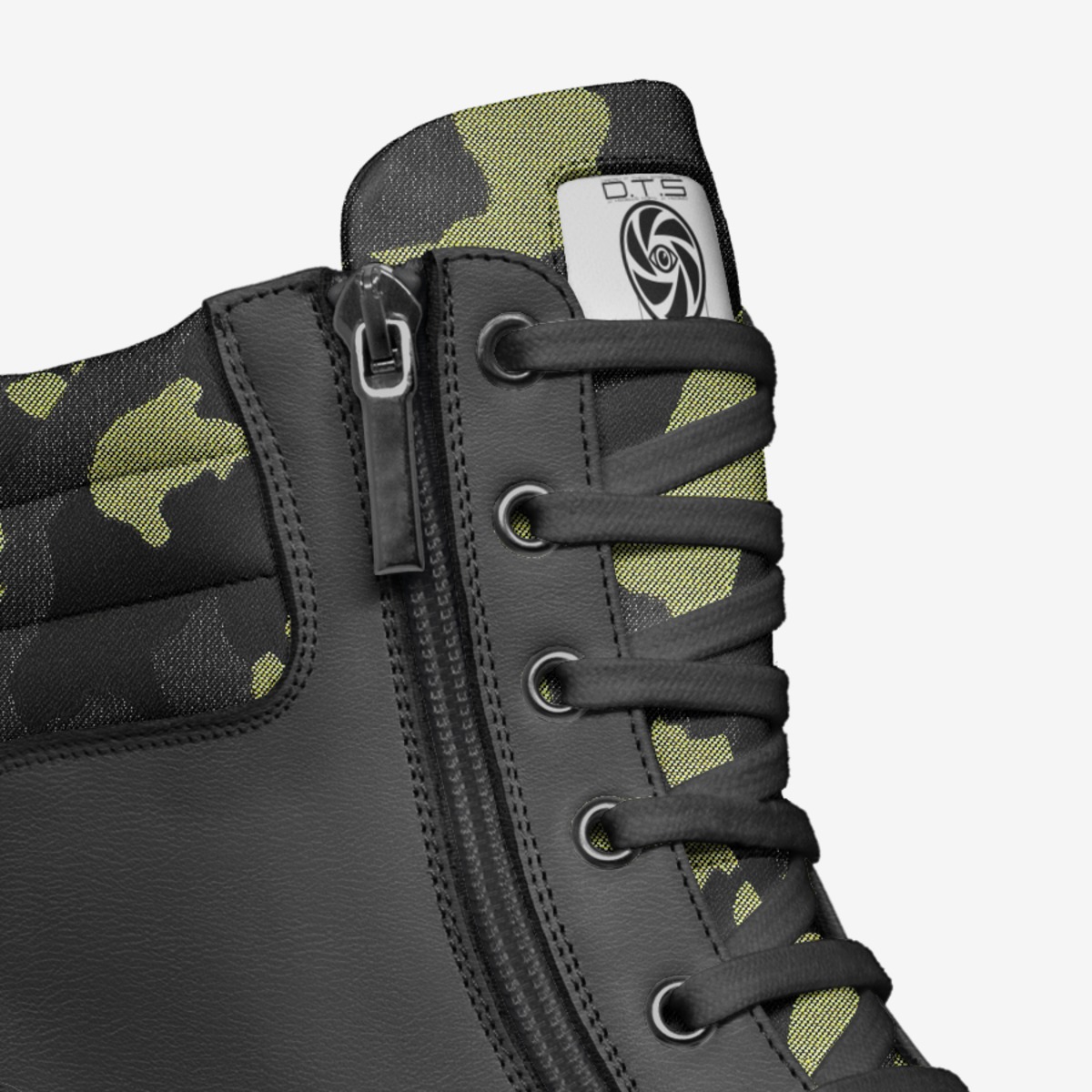 DTS custom made in Italy shoes by Shomari Lauder | Detail view