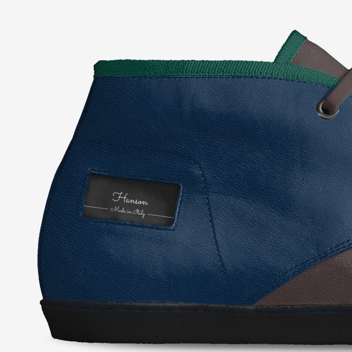Hanson custom made in Italy shoes by Hannah Johnson | Detail view