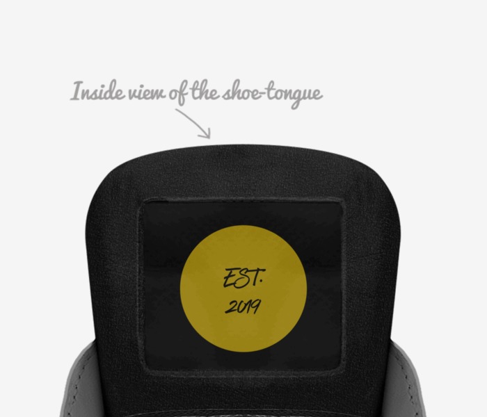 Legacy Elite custom made in Italy shoes by Liz Baker | Tongue view