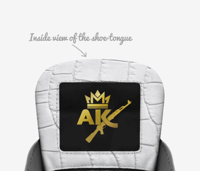 P-Victory  custom made in Italy shoes by ak907_llc | Tongue view