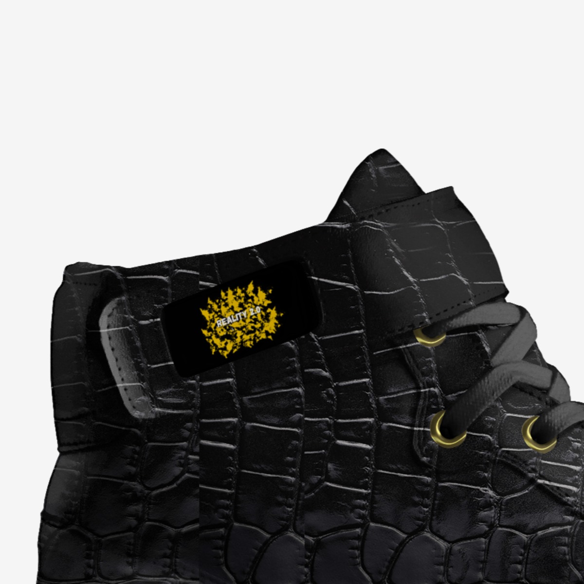 Reality 2.0 custom made in Italy shoes by Constantino Pistou | Detail view