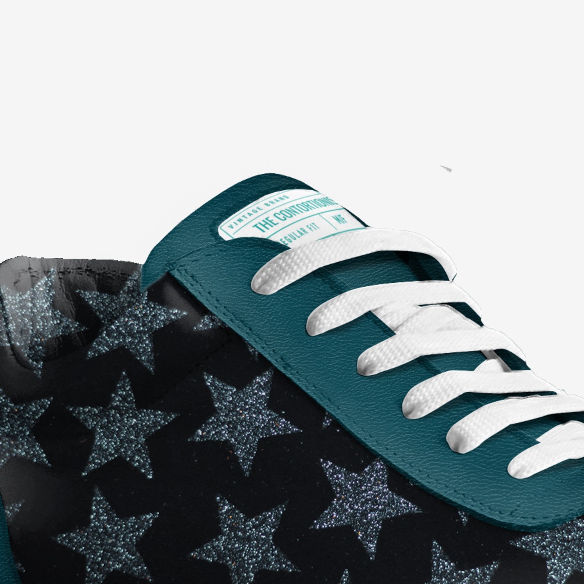 The Contortionist custom made in Italy shoes by Reyie Delgado | Detail view