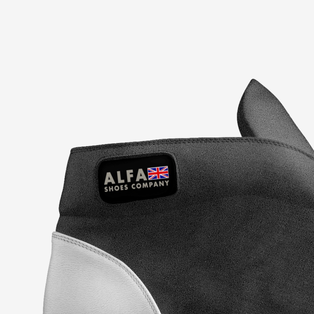 alfa custom made in Italy shoes by Blair Maule | Detail view