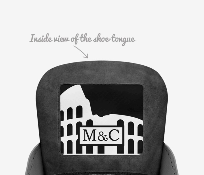 M&C custom made in Italy shoes by Matteo Campana | Tongue view
