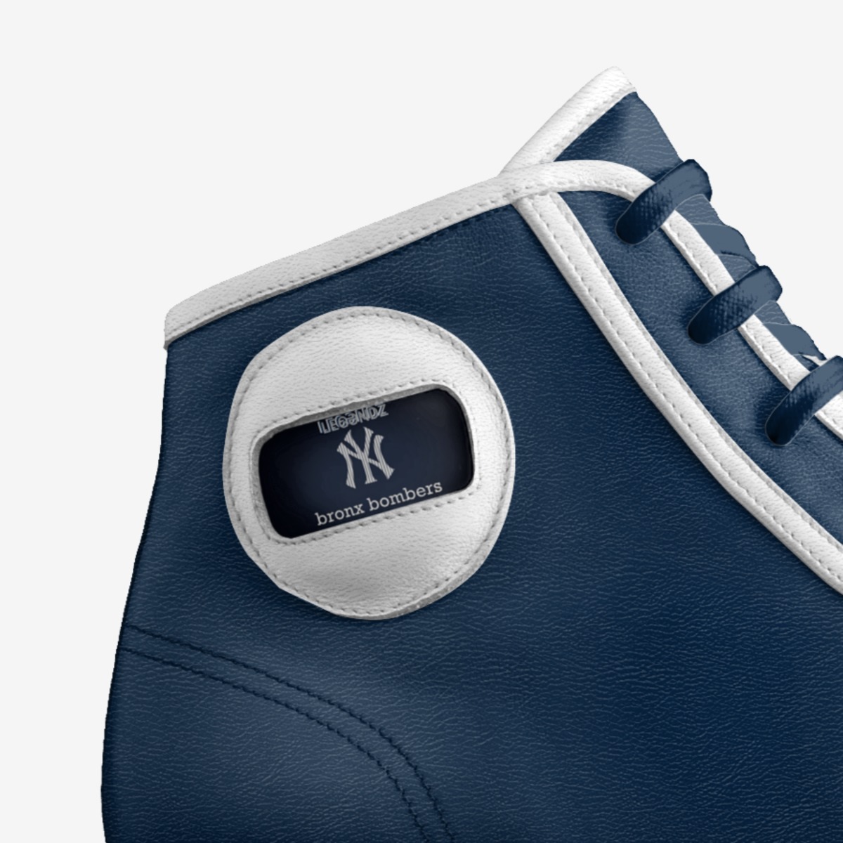BRONX BOMBƏRZ custom made in Italy shoes by Juju & Najm Toomey | Detail view