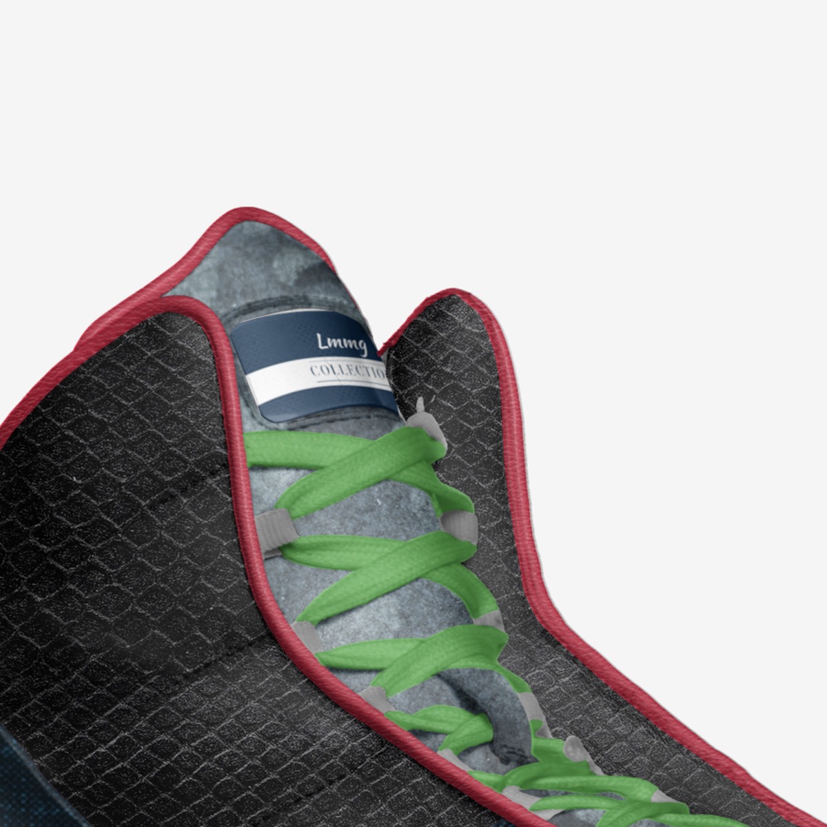 Jays custom made in Italy shoes by Jonathan Diaz | Detail view