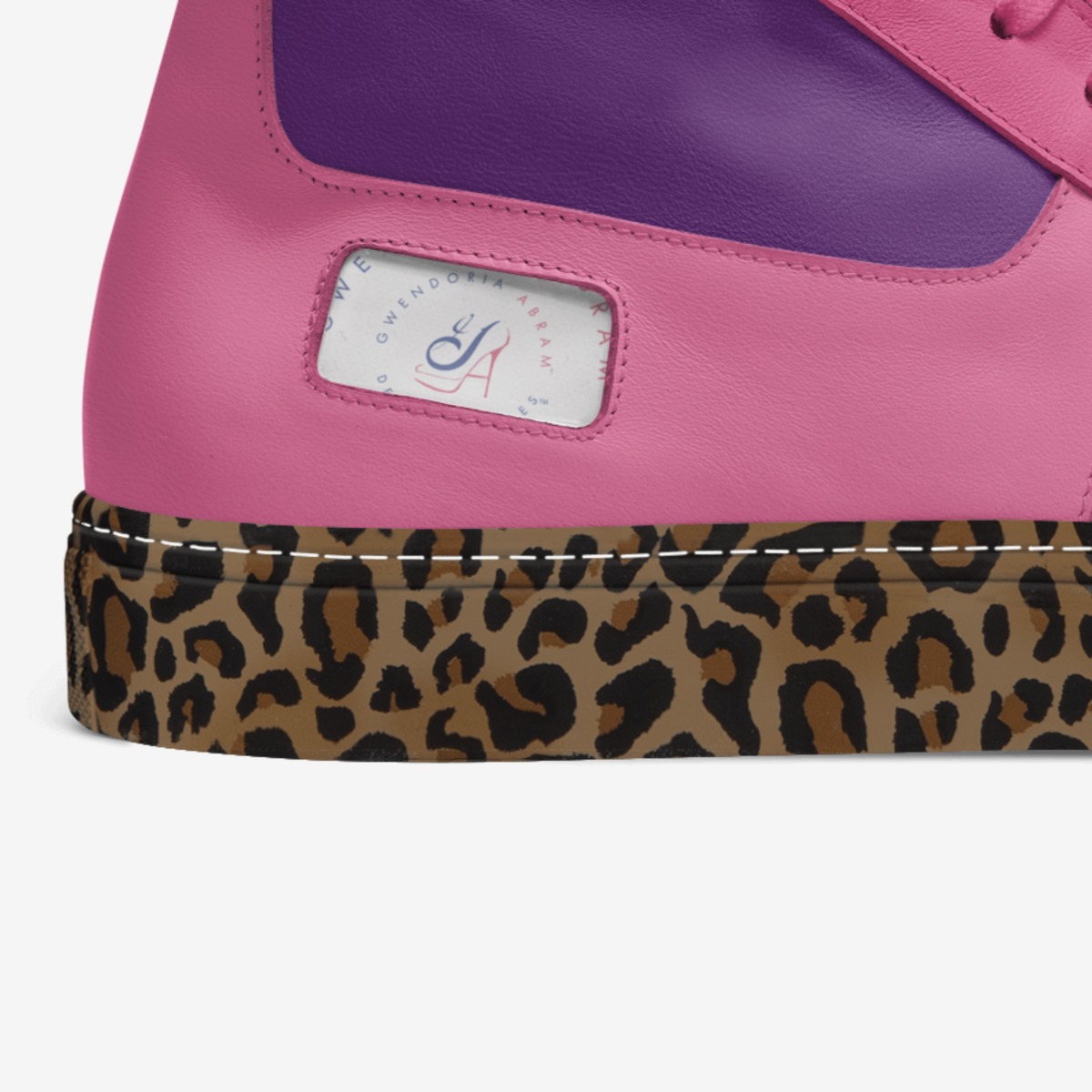 Gwena custom made in Italy shoes by Gwendoria Buckles | Detail view