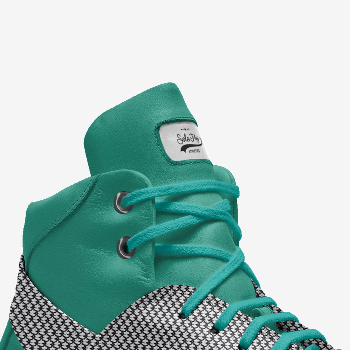 The All-Star custom made in Italy shoes by A. Wolfe | Detail view