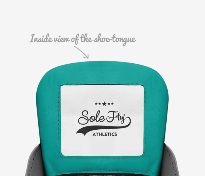 The All-Star custom made in Italy shoes by A. Wolfe | Tongue view