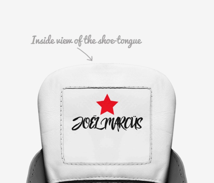 JOJO custom made in Italy shoes by JoËl MarcÜs | Tongue view