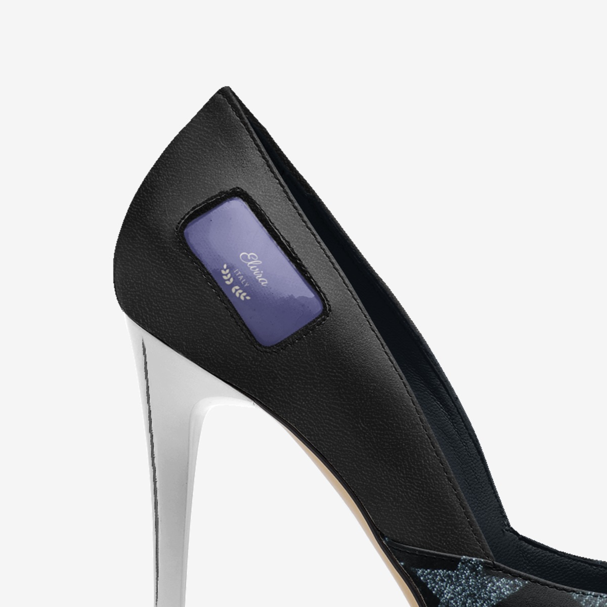 Elvira custom made in Italy shoes by Gary Edward Allen | Detail view