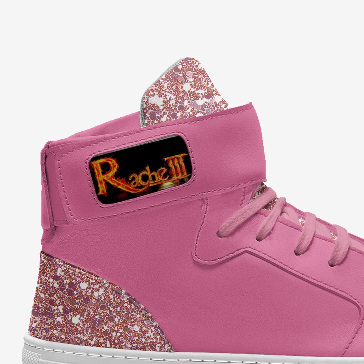 TRIPPLE_Kids custom made in Italy shoes by Rachel Ekinde | Detail view