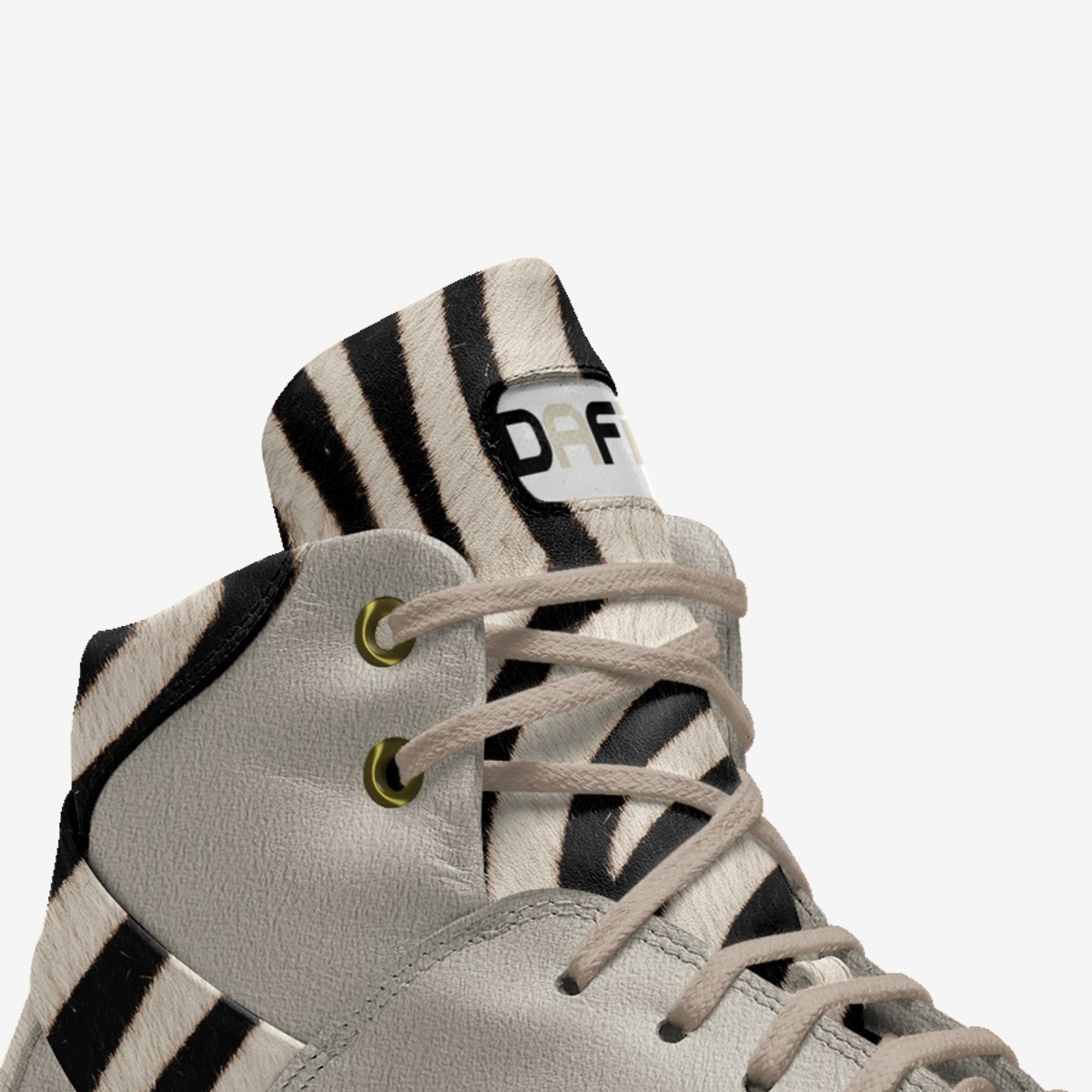 Dafit wildlife custom made in Italy shoes by Michael Brownlee | Detail view