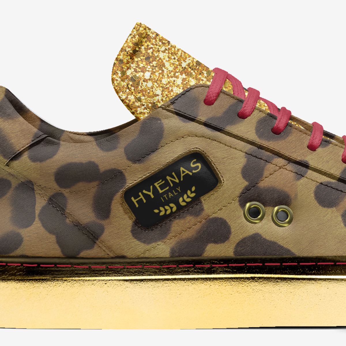 Sultan custom made in Italy shoes by Hyenas Brand Inc | Detail view