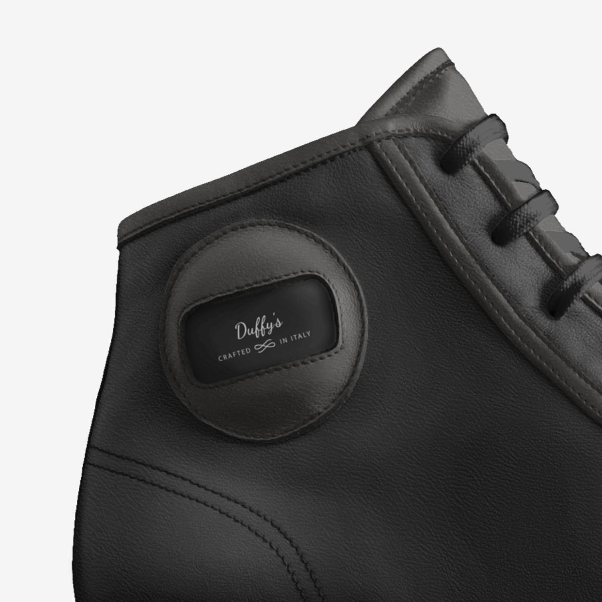Duffy's custom made in Italy shoes by D Angelo Caldwell | Detail view