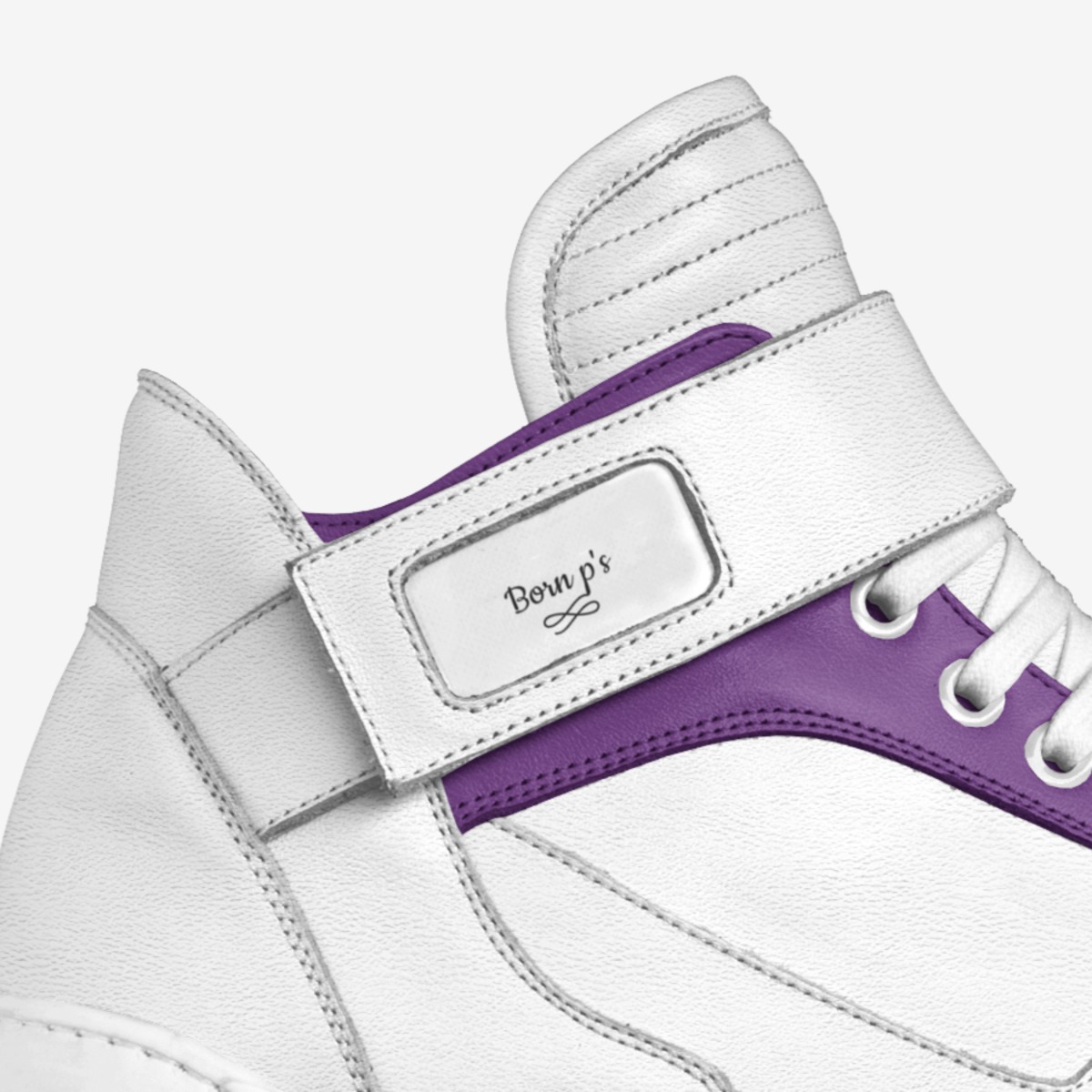 Born p's custom made in Italy shoes by Tiffany Jones | Detail view