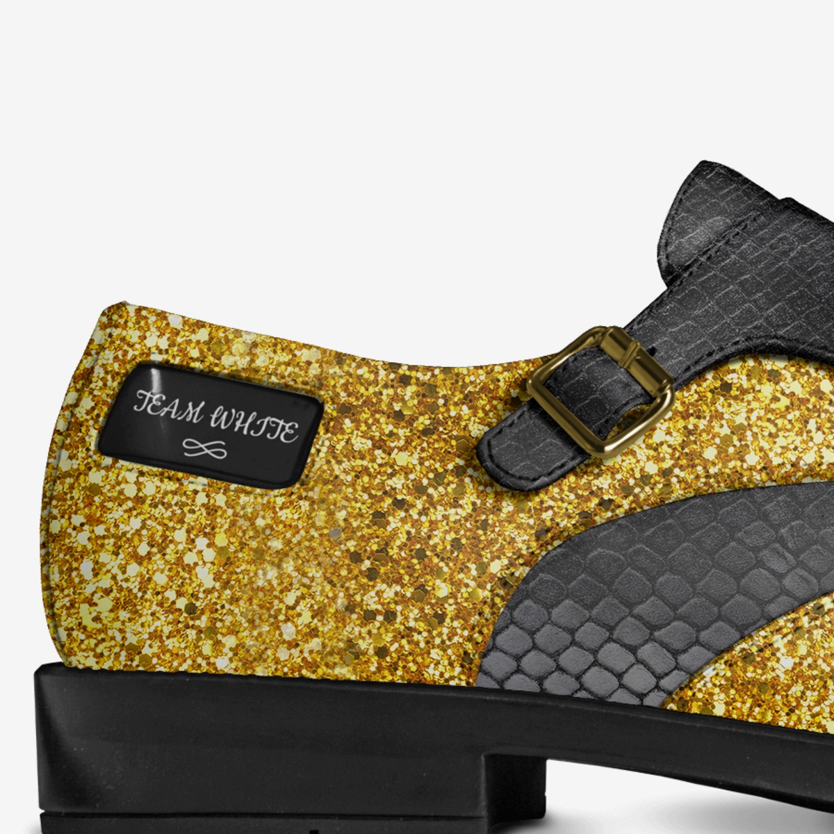         TEAM WHITE custom made in Italy shoes by Michael White Jr | Detail view