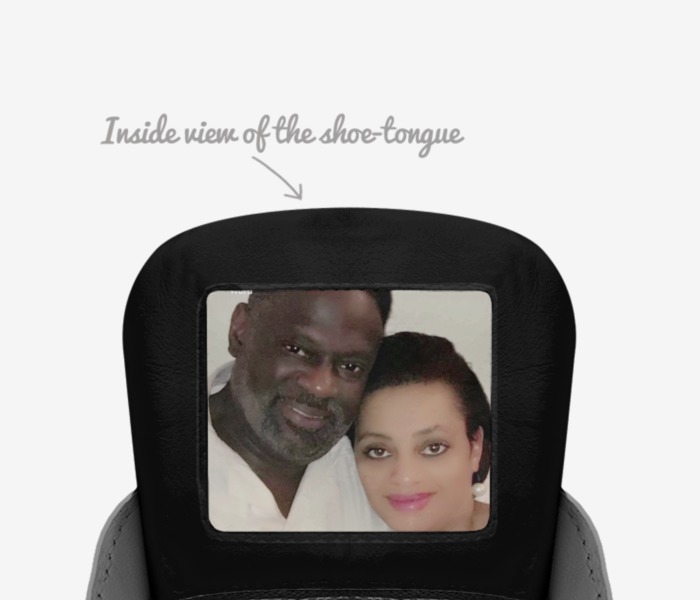 Charles Davis custom made in Italy shoes by Charles Davis | Tongue view