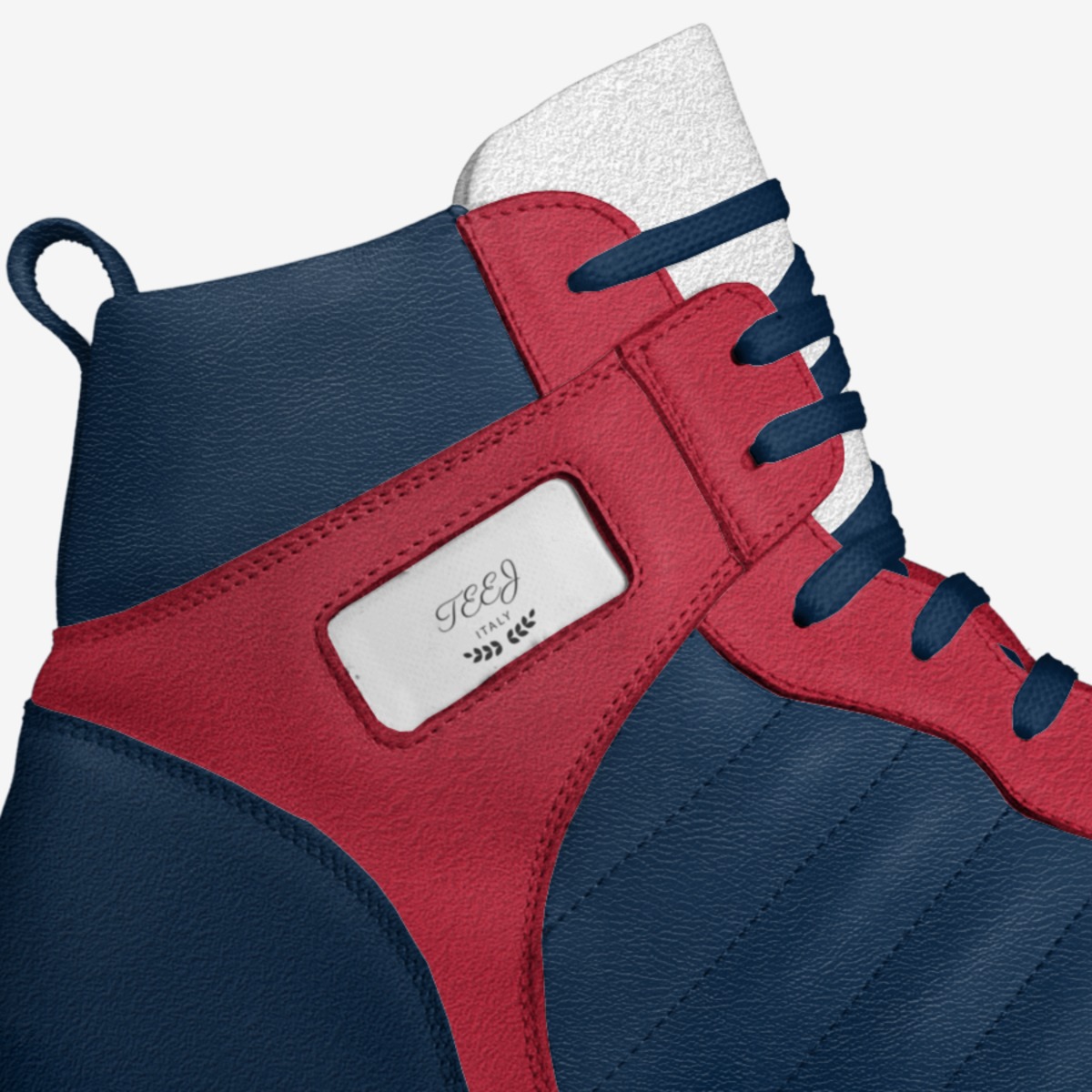 TEEJ custom made in Italy shoes by Terry Esquibel | Detail view