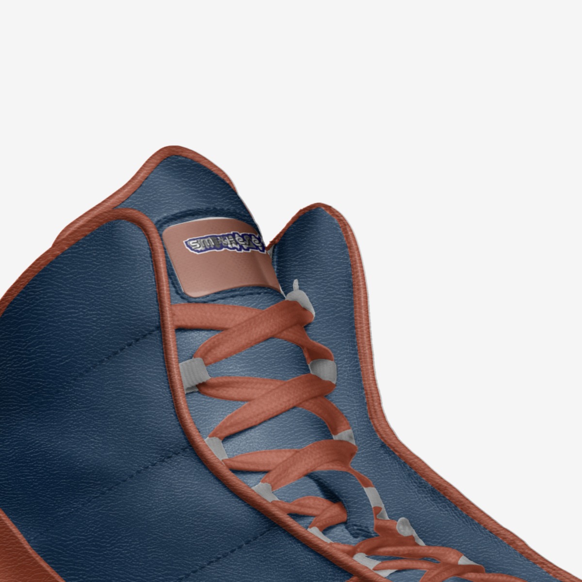 Smithereen Horween custom made in Italy shoes by Eric Ashford | Detail view