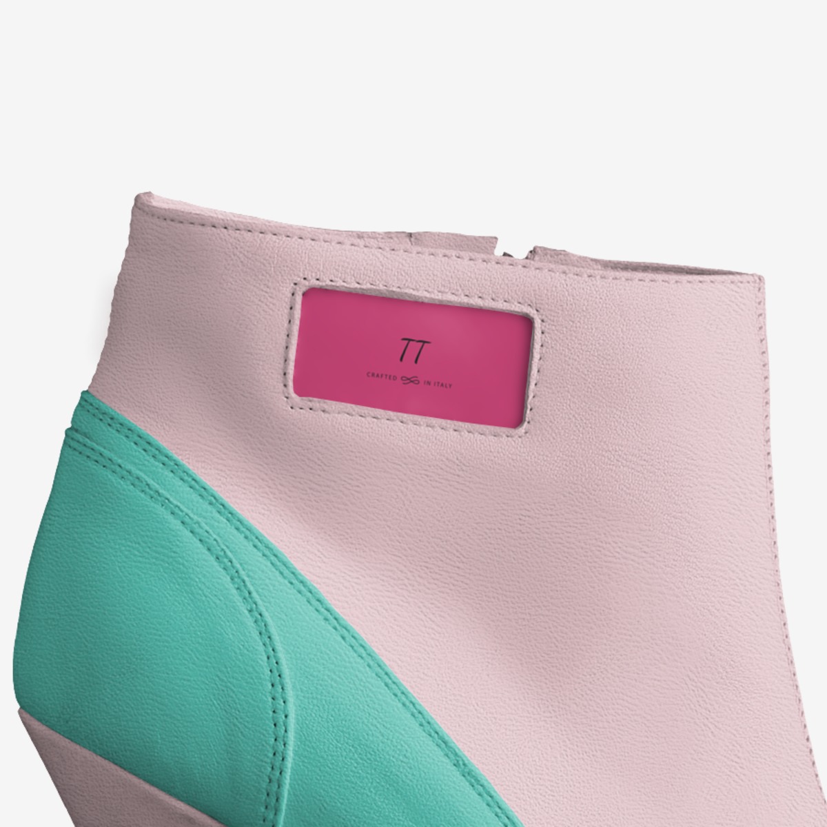 TT custom made in Italy shoes by Teaodra Peart | Detail view