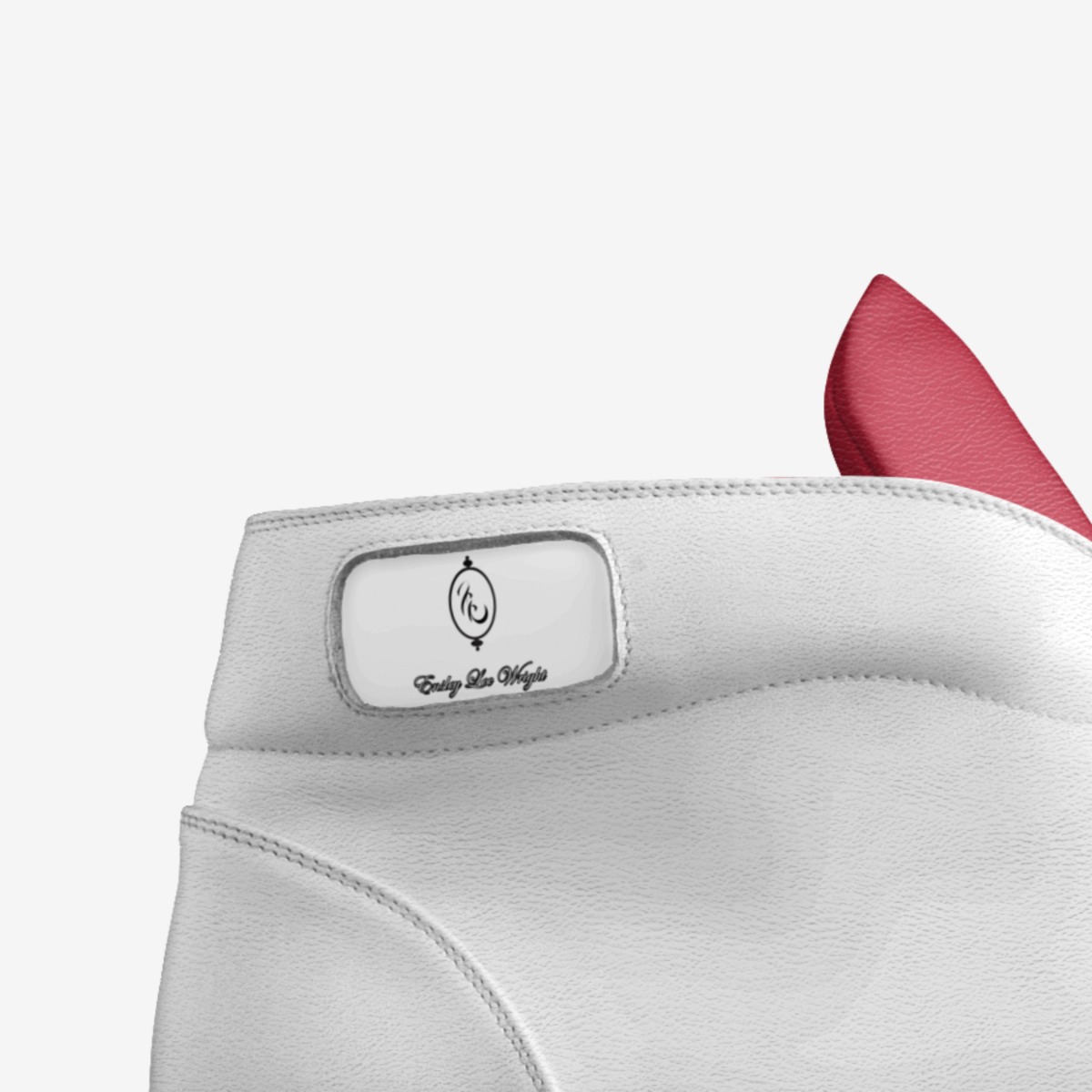 Kel's custom made in Italy shoes by Ensley Venson | Detail view