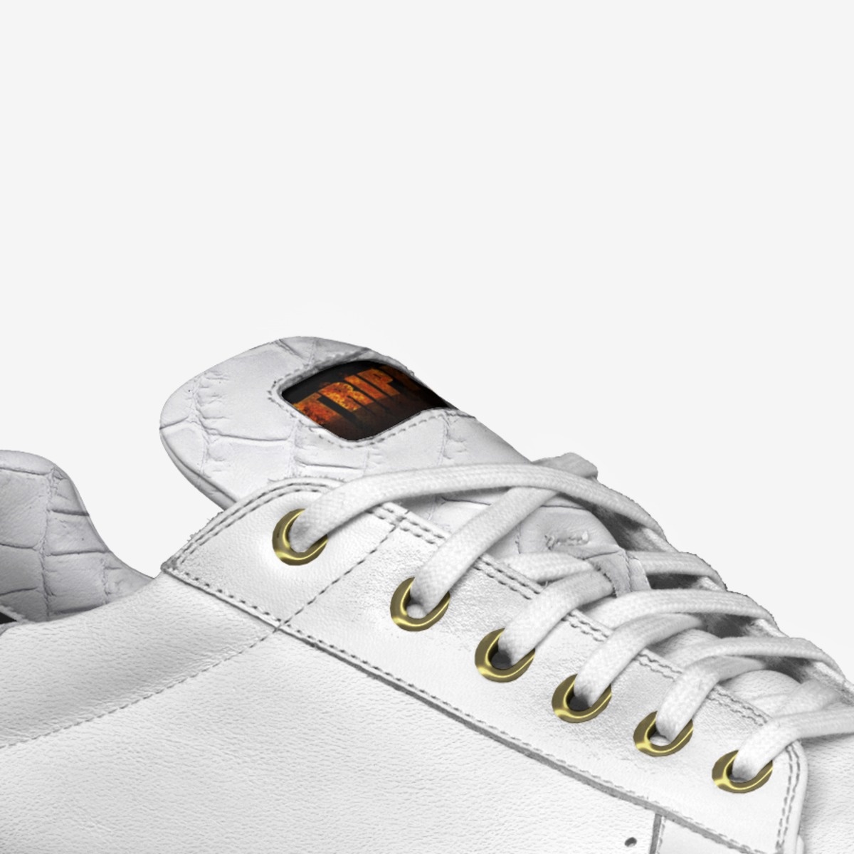 TRIPPLE custom made in Italy shoes by Rachel Ekinde | Detail view