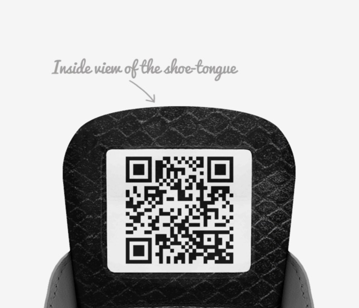 ROM3 custom made in Italy shoes by Romelo Dafirst | Tongue view