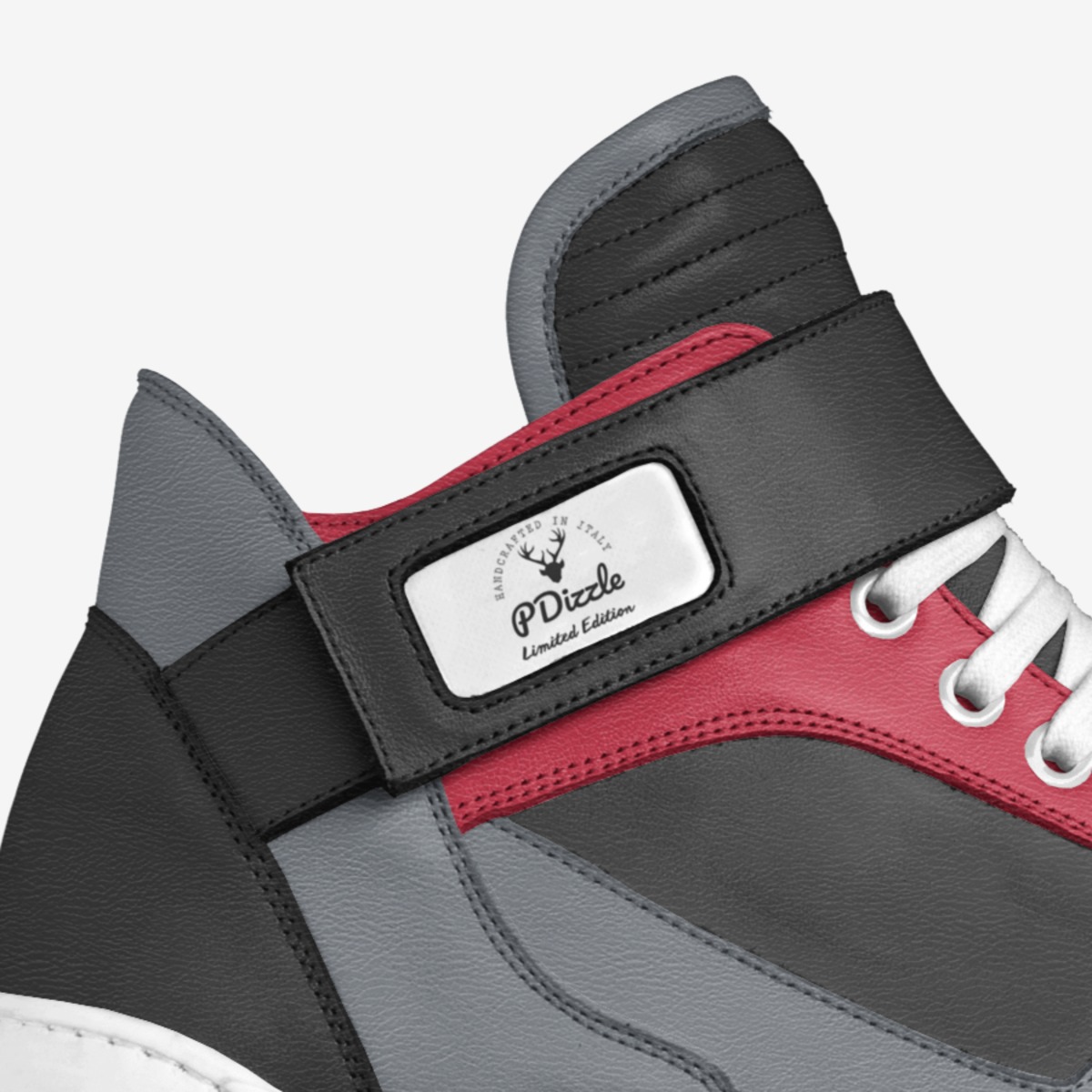 PDizzle custom made in Italy shoes by Arnold Jefferies | Detail view