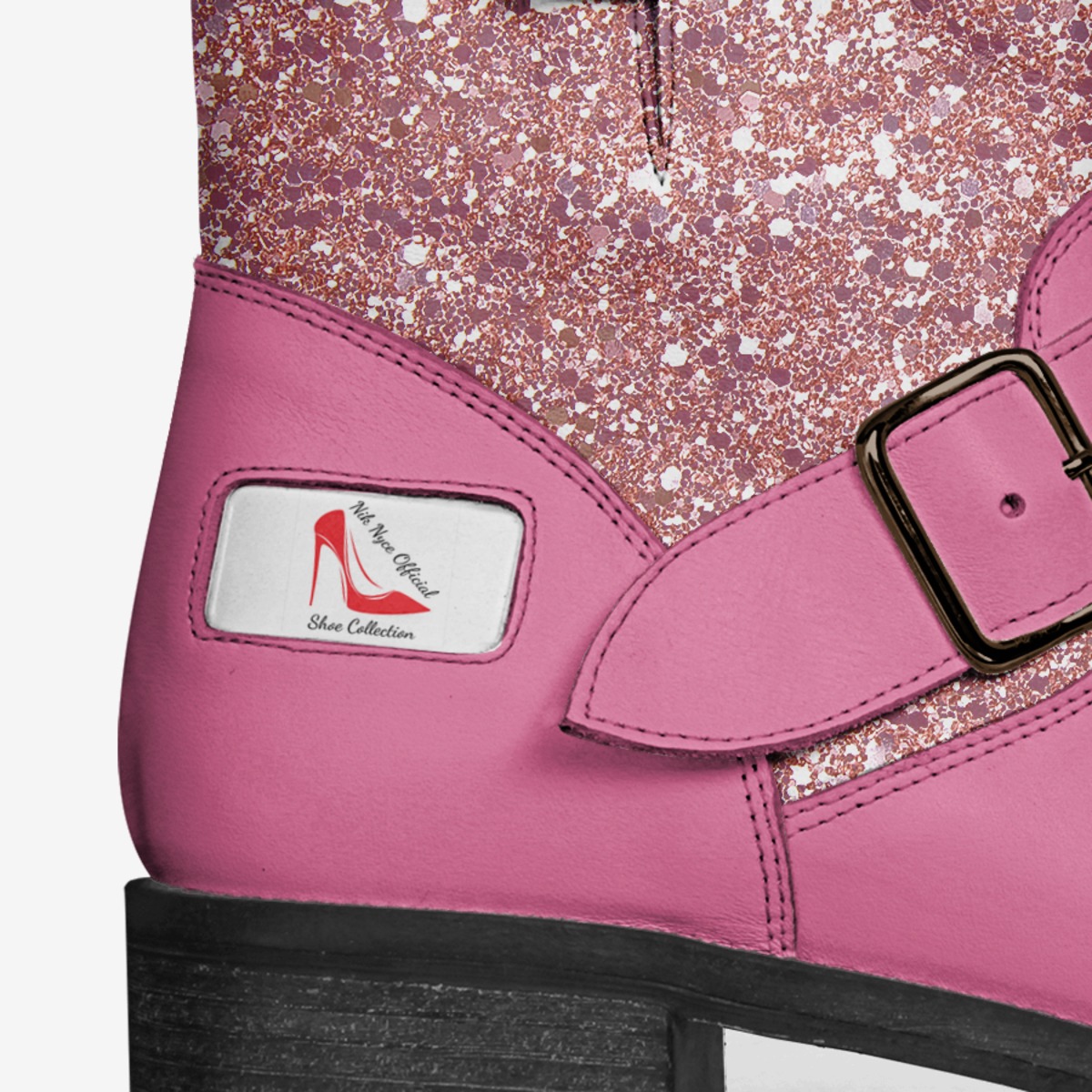 Nik Nyce Official custom made in Italy shoes by Dr. Nicole Harrington | Detail view