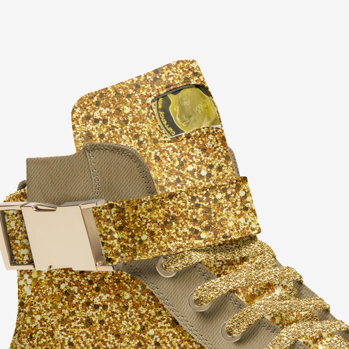 Doge Gear custom made in Italy shoes by Franswa Andre | Detail view
