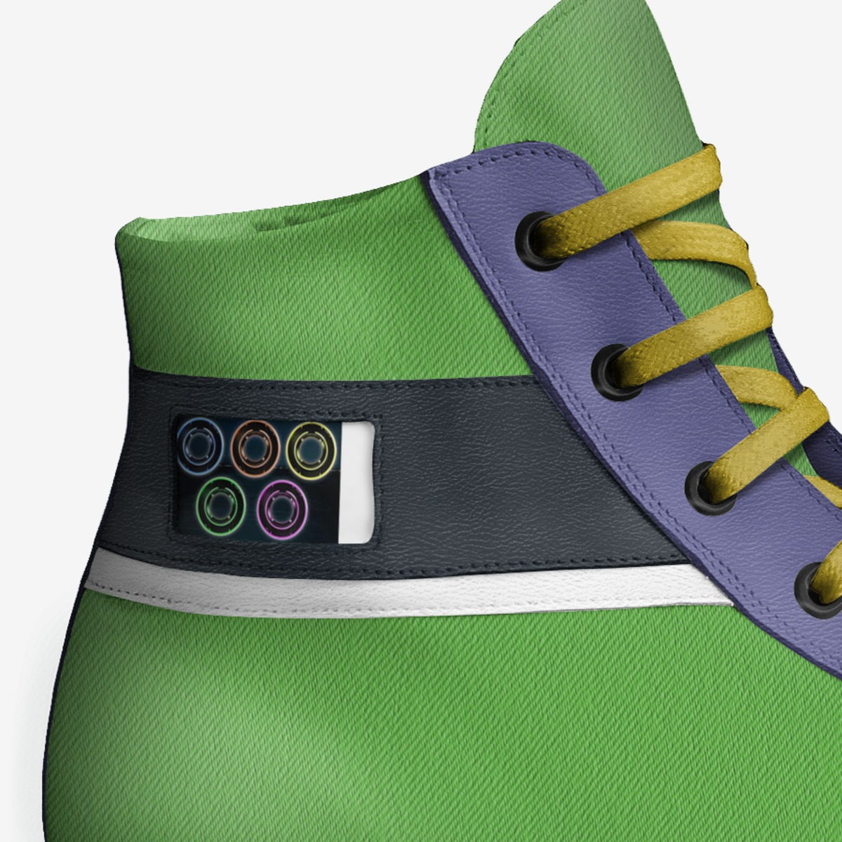 Deezies custom made in Italy shoes by Jeremiah Jeremiah | Detail view