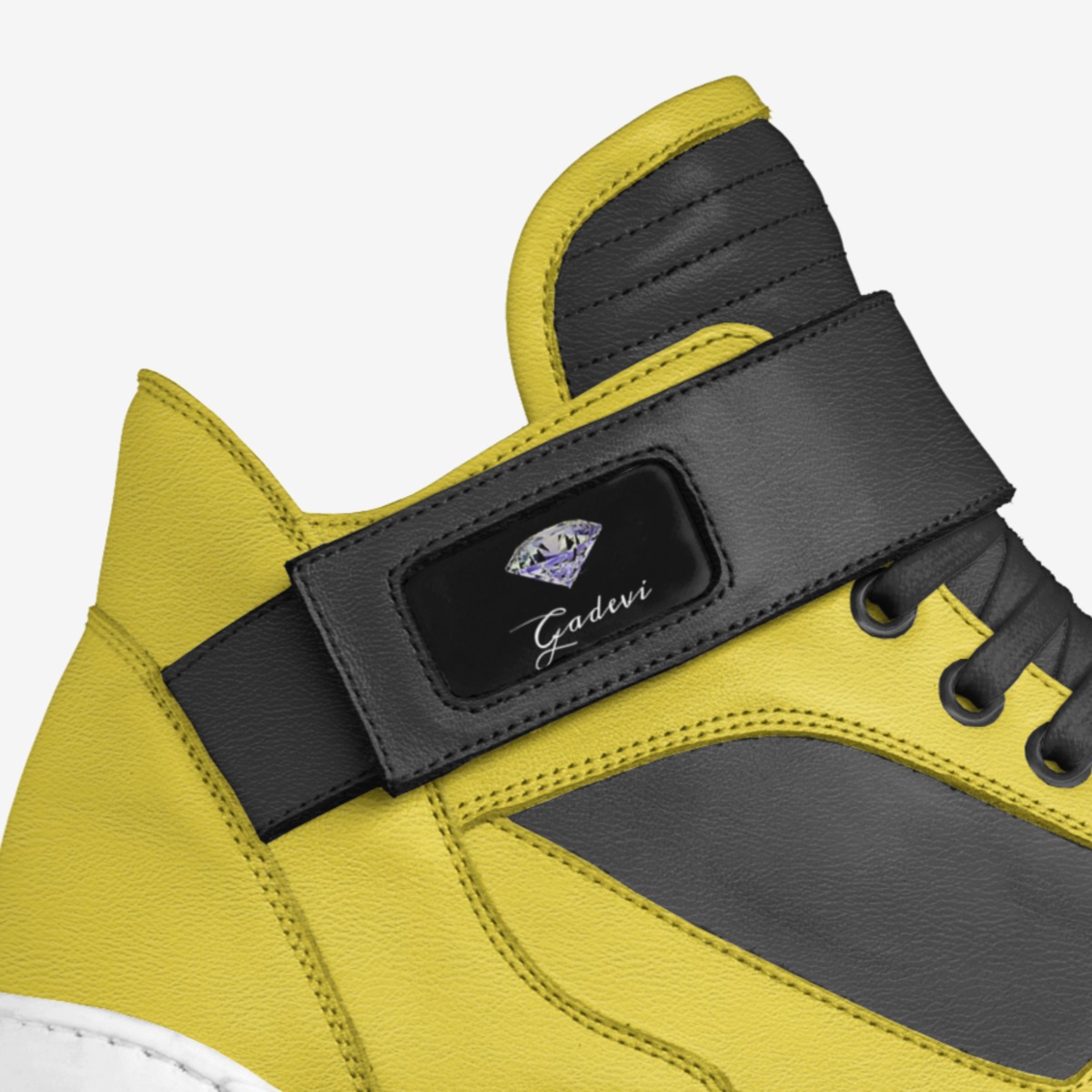 Gadevi  custom made in Italy shoes by Aminah Patterson | Detail view
