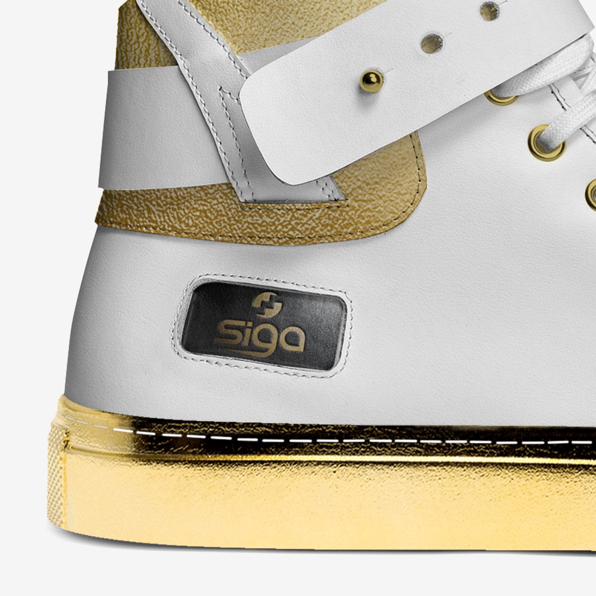SIGA  custom made in Italy shoes by Nondumiso Mabaso | Detail view