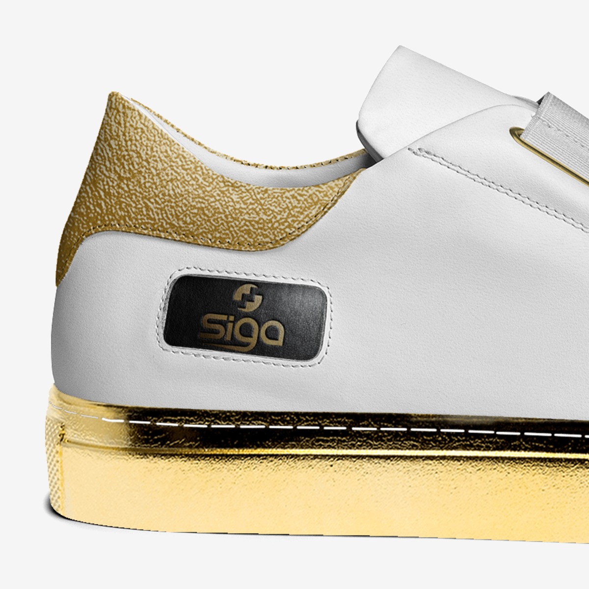 SIGA  custom made in Italy shoes by Nondumiso Mabaso | Detail view
